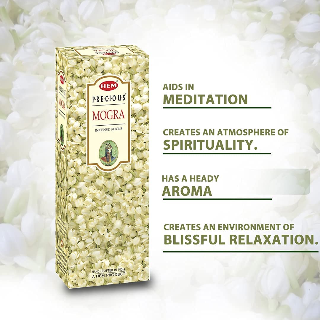 hem-precious-mogra-incense-sticks-usage
