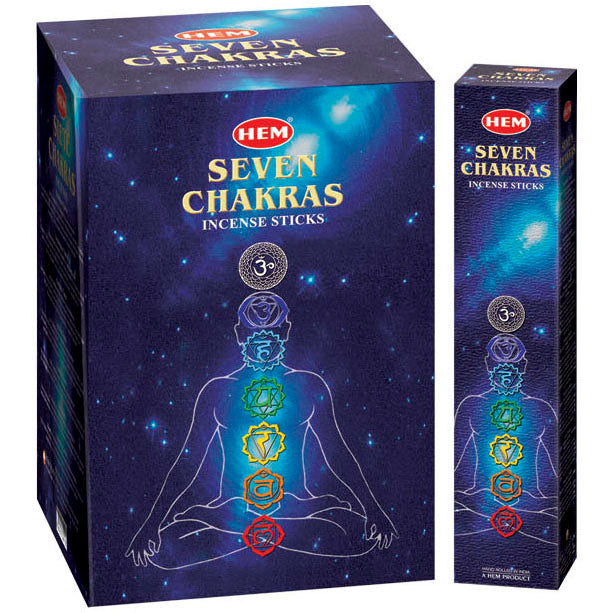 7 Chakras Incense Sticks